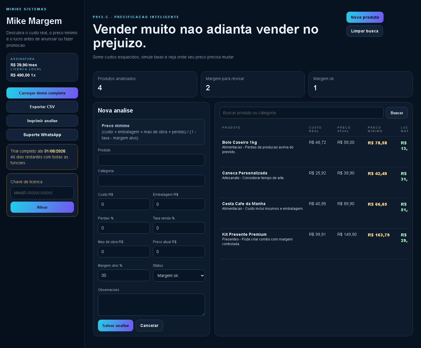 Print real de Mike Margem